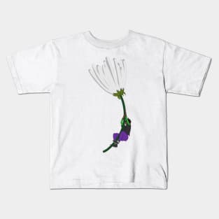 Floating on a Dandelion Kids T-Shirt